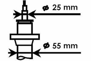 Амортизатор подвески VW GOLF (1K1) / AUDI A3 (8P1) / VW CC B7 (358) 2003-2022 г.