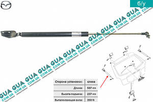 Амортизатор задней двери ( амортизатор крышки багажника / ляды ) телескопическая рейка левая B25R63620A Mazda / МАЗДА 32