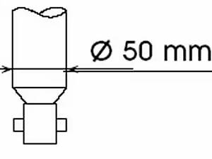 Амортизатор задний, (50mm)