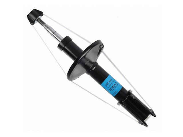 Амортизатор подвески передний Dacia Logan 2004-2024 SACHS 315527 - Фото 1