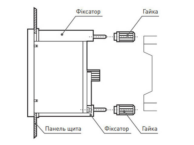 Амперметр прямого включения 100A АС 72х72мм [s066002] e.meter72.a100.dir E.NEXT - Фото 3