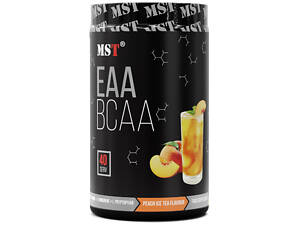 Амінокомплекс для спорту MST Nutrition BCAA EAA Zero 520 g 40 порцій Peach Ice Tea (000023580)
