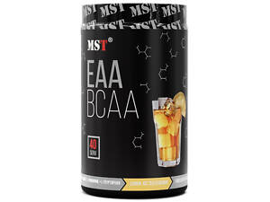 Амінокомплекс для спорту MST Nutrition BCAA EAA Zero 520 g 40 порцій Lemon Ice Tea (000023578)