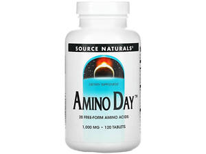 Амінокислоти Source Naturals Amino Day 1000 мг 120 таблеток