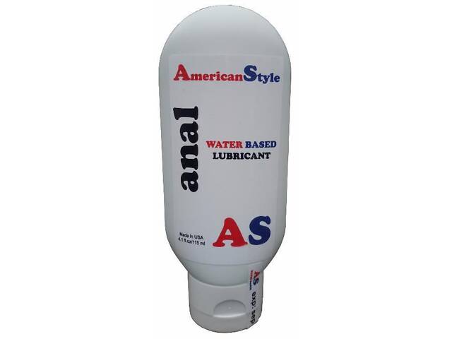 Анальне інтимне мастило. Знебачувальна AS ANAL (USA) 115 mg Супер шоп. Лубрикант - Фото 1