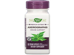 Андрографис, Andrographis, Nature's Way, 300 мг, 60 капсул