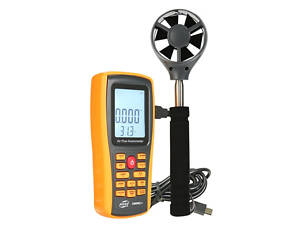 Анемометр професійний USB 0,3-45 м/с, 0-45 °C BENETECH GM8902X