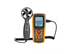 Анемометр-термометр USB 0,3-45 м/с, 0-45 °C BENETECH GM8902