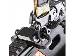 Антабка на планку пікатіні Чорна