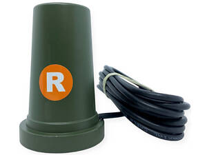 Антена автомобільна інтернет 4G 3G на магніті мультидіапазонна широкосмугова ЕР777 800-2700 Мгц зелена