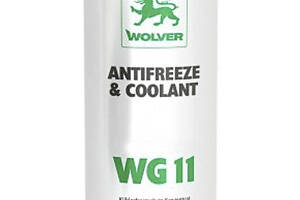 Антифриз готовый Wolver G11 Antifreeze & Coolant Green WG11 зеленый -38 °C 208