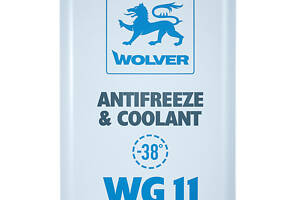 Антифриз готовый Wolver G11 Antifreeze & Coolant WG11 синий -38 °C 5