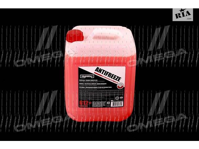 Антифриз HighWay ANTIFREEZE-40 LONG LIFE G12+ (червоний) 10л 10119 UA51