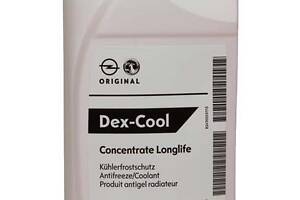 Антифриз-концентрат Dex-Cool Longlife красный G12 -80С 1л. 1940663