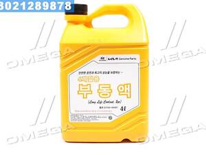 Антифриз Mobis Hyundai/Kia Long Life Coolant концентрат красный 07100-00401 (Канистра 4л)