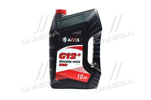 Антифриз RED G12+ Сoolant Ready-Mix -35°C <AXXIS> (красный) (Канистра 10кг)