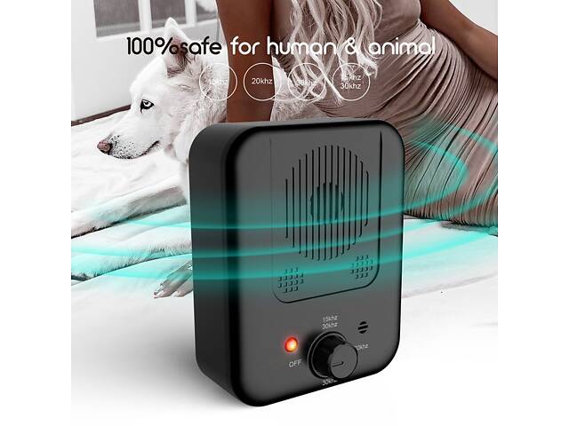 Антилай для собак ультразвуковий стаціонарний Pet K4 (100704) - Фото 3