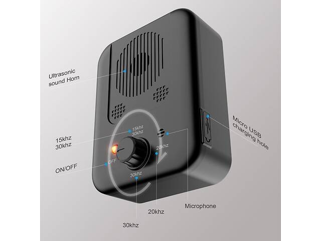 Антилай для собак ультразвуковий стаціонарний Pet K4 (100704) - Фото 4