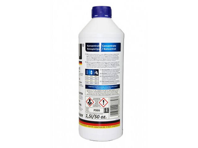 Антифриз HEPU концентрат синій 1,5 л. (HEPU P999) - Фото 2