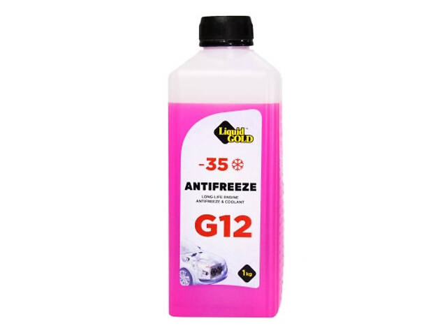 Антифриз Liquid Gold G12 -35°C Червоний 1 л (300474) - Фото 1