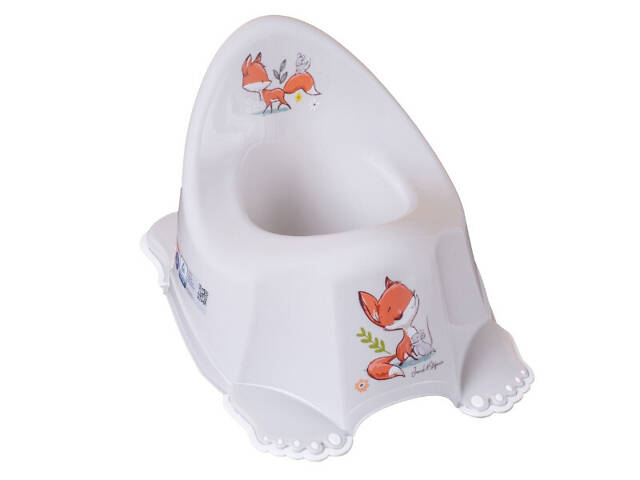 Антиковзкий дитячий горщик FOREST FAIRYTALE light beige - Фото 1