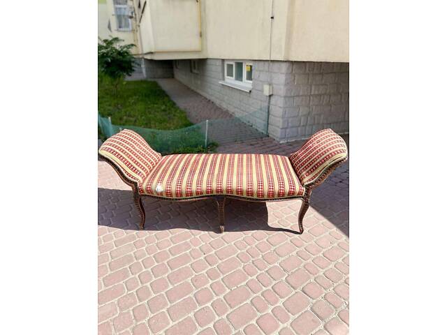 Антикварна софа, диван. Під реставрацію ! Оригінагість в тому, що знімається спинка, що може бути і як диван і як софа-банкета. - Фото 4