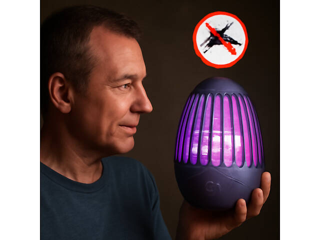 Антимоскітна лампа-світильник Безпечна для людей і тварин XPROмодель не вказана (45890-_231) - Фото 2