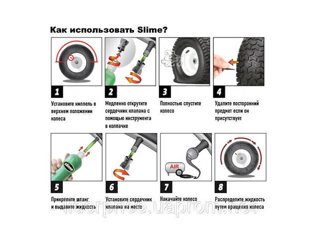 Антипрокольна рідина для бескамерок Slime, 19 л, Оригінал! - Фото 2