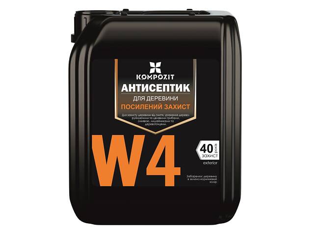 Антисептик для усиленной защиты W4 Kompozit®, 1 л - Фото 1