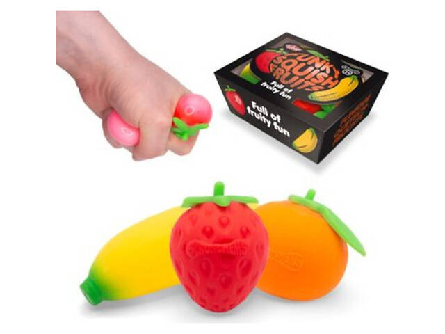 Антистрес Tobar Сквіш Фрукти, 3 в наборі (38517) - Фото 6