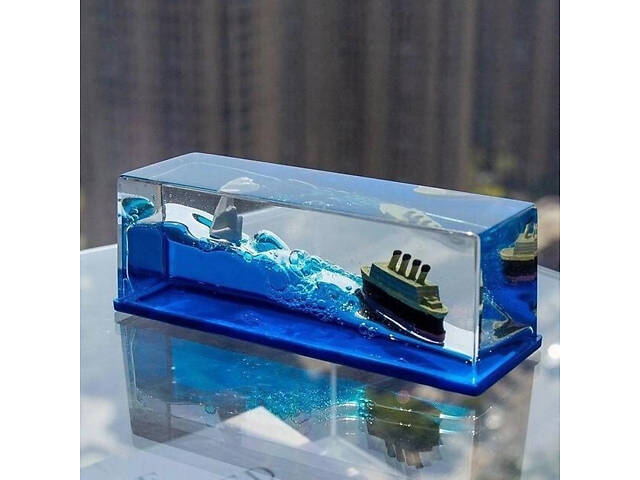 Антистрес іграшка Непотоплюваний Титанік 145×50×52 мм - антистресова іграшка для дітей і дорослих, прикольний подарунок і сувенір - Фото 1