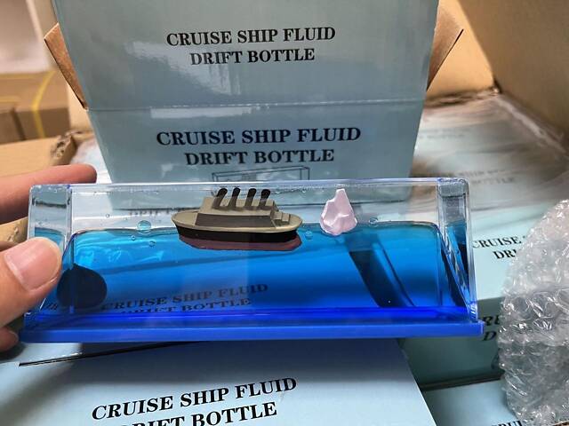 Антистрес іграшка Непотоплюваний Титанік 145×50×52 мм - антистресова іграшка для дітей і дорослих, прикольний подарунок і сувенір - Фото 4