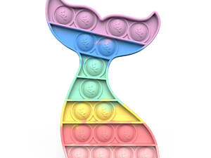 Антистресс игрушка Pop It Хвост пупырка 5150