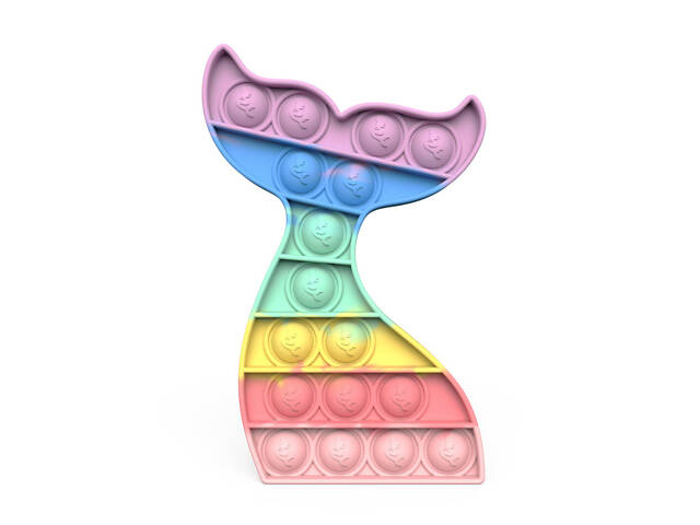 Антистресс игрушка Pop It Хвост пупырка 5150 - Фото 1