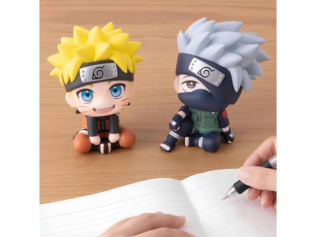 Аніме фігурка Наруто Узумаки 8 см в коробці — колекційна статуетка Naruto з ПВХ, милий образ, для шанувальників аніме. - Фото 7