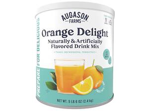 Апельсиновий напій сублімований з великим терміном придатності до 30 років Augason farms, 52 порції