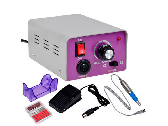 Апарат фрезер SalonHome T-SO30638 для манікюру та педикюру Lina Mercedes на 25000 обертів. - Фото 1