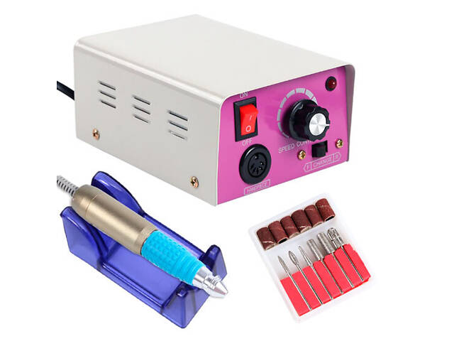 Апарат фрезер SalonHome T-SO30638 для манікюру та педикюру Lina Mercedes на 25000 обертів. - Фото 4