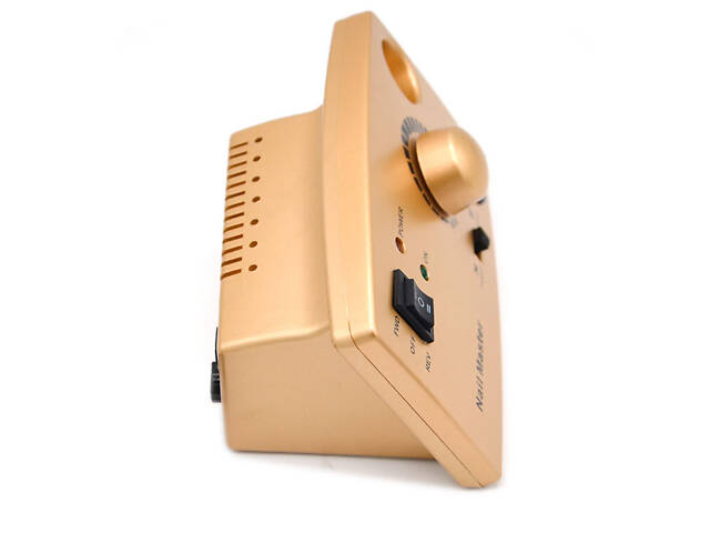 Апарат фрезер SalonHome T-ZS-602 для манікюру та педикюру Nail Master Gold 35000 обертів. - Фото 3