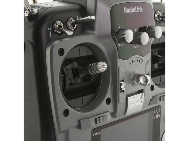 Аппаратура р/у авиа 12к Radiolink AT10 II с приемником R12DS (серый) - Фото 2