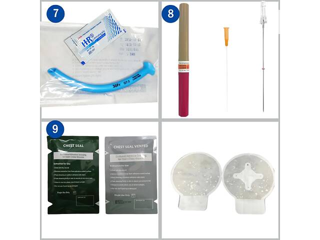 Аптечка военная MARCH IFAK Resupply PRO-Aptechka (SICH-Турникет) - Фото 6