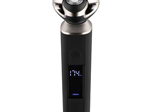 ARDESTO Бритва електрическая SHRR-B8WDR роторная, 8Вт, бритв.головок-3, Li-Ion, сух.+влажн., черный