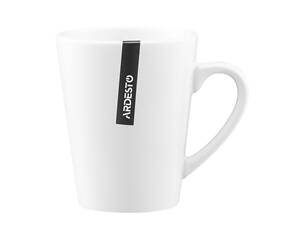 ARDESTO Чашка Mario, 240мл, кераміка, білий