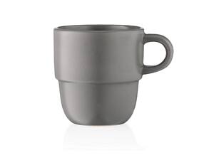ARDESTO Чашка Trento, 390 мл, сіра, кераміка