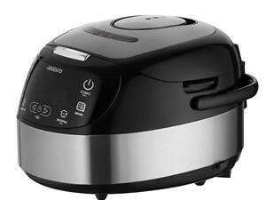 ARDESTO Мультиварка Ardesto, 860 Вт, чаша-5л, електр. управління, кошик для фритюра, метал/пластик, сріблястий.