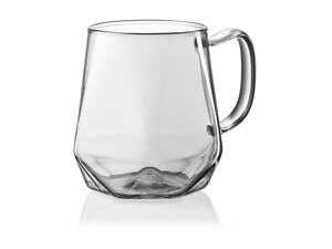 ARDESTO Набір чашок Graphite, 300 мл, 2 шт., боросилікатне скло