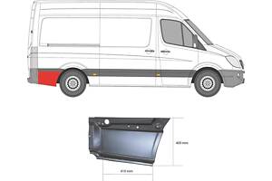 Арка крыла VW CRAFTER 30-50 (2E_) / VW CRAFTER 30-35 (2E_) 2006-2018 г.