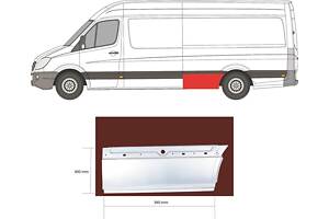 Арка крыла VW CRAFTER 30-50 (2E_) / VW CRAFTER 30-35 (2E_) 2006-2018 г.