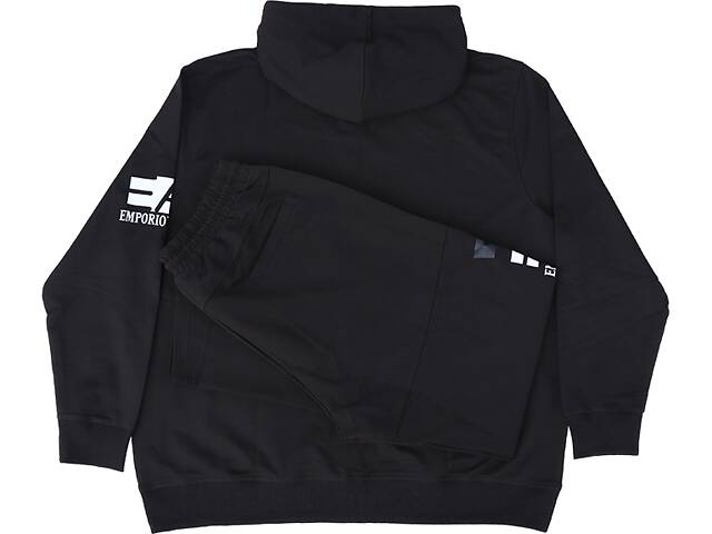 Armani великий розмір білий чоловічий спортивний костюм. - Фото 11