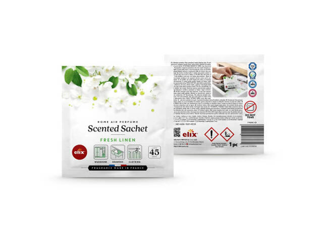 Ароматичне саше Elix Fresh Linen (5907100190073) - Фото 2
